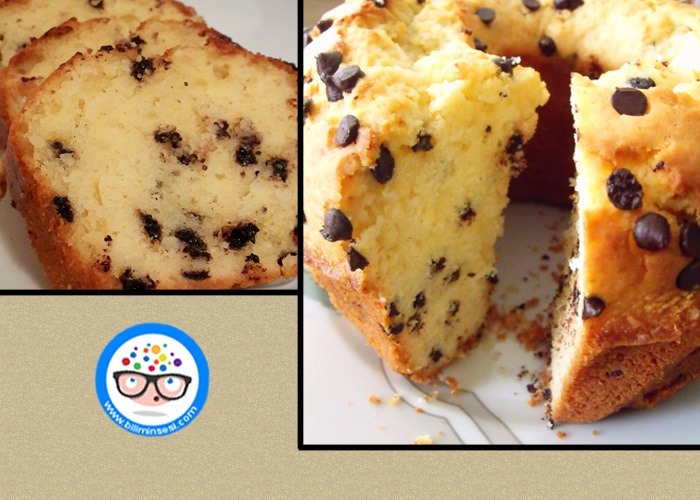 Limonlu Çikolata Damlacıklı Kek