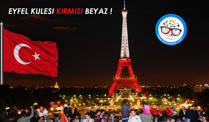 EYFEL KULESI KIRMIZI BEYAZ