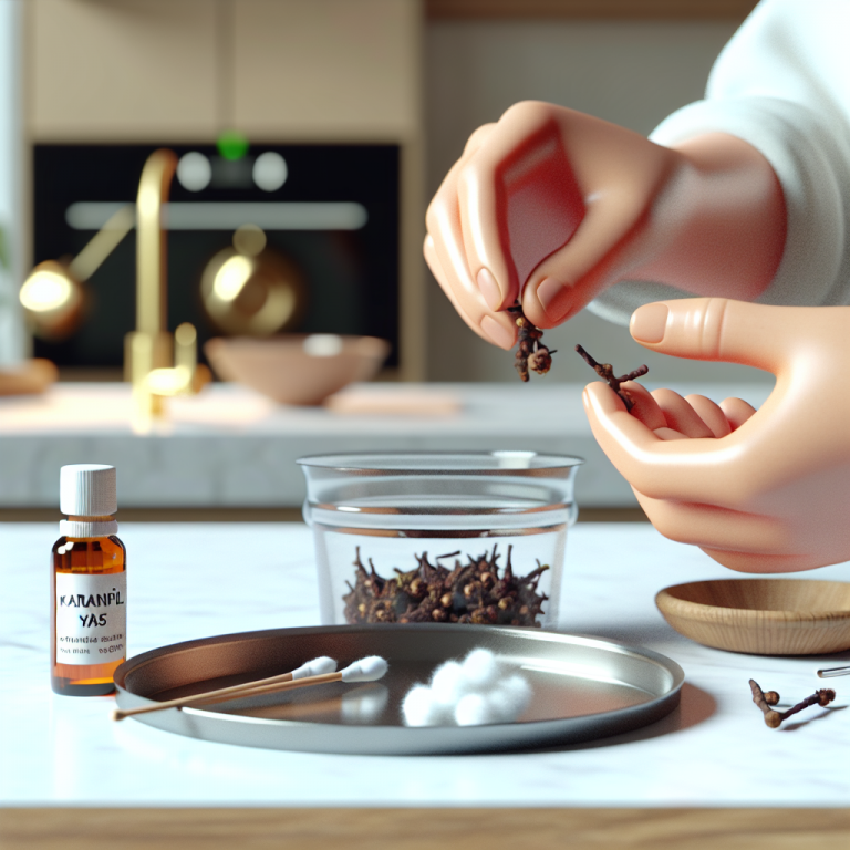 Karanfil yağı ile evde diş ağrısı uygulama