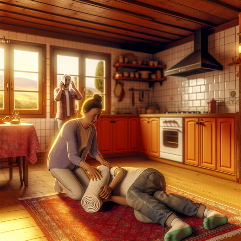 Nöbet sırasında ilk yardım pozisyonu