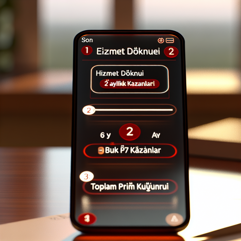 e-Devlet işsizlik maaşı sorgulama mockup