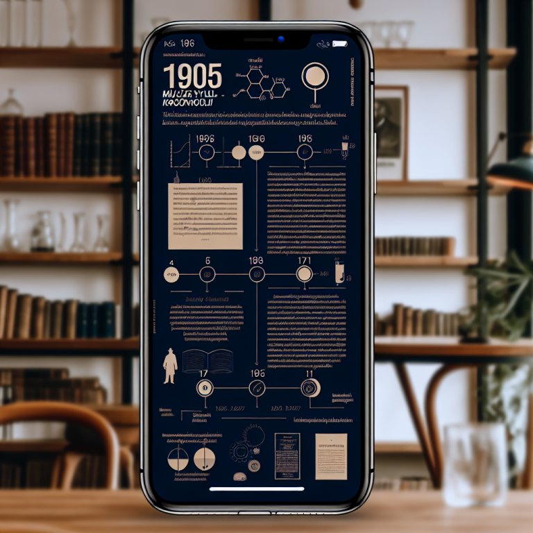 Einstein 1905 makaleleri timeline